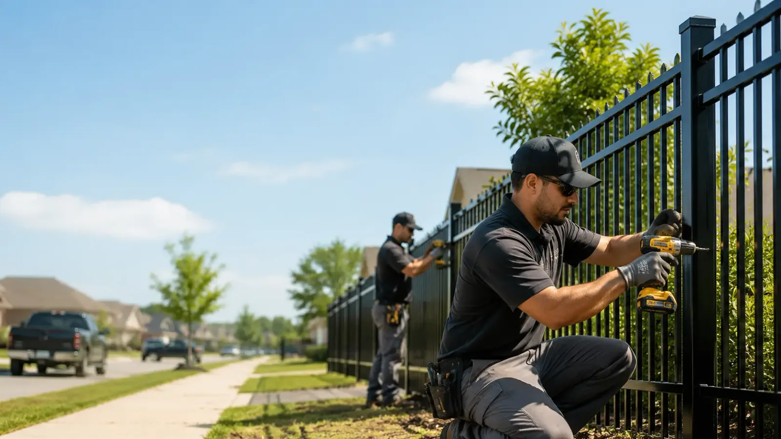 Metal Fence Installation in Creedmoor, NC